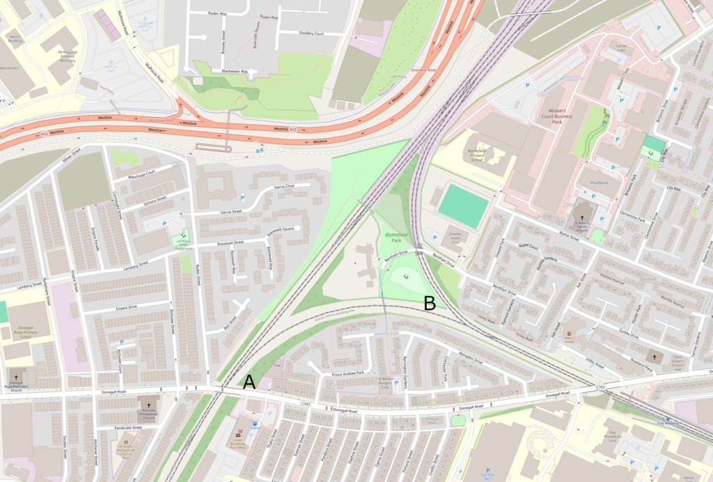 Belfast Railway Network