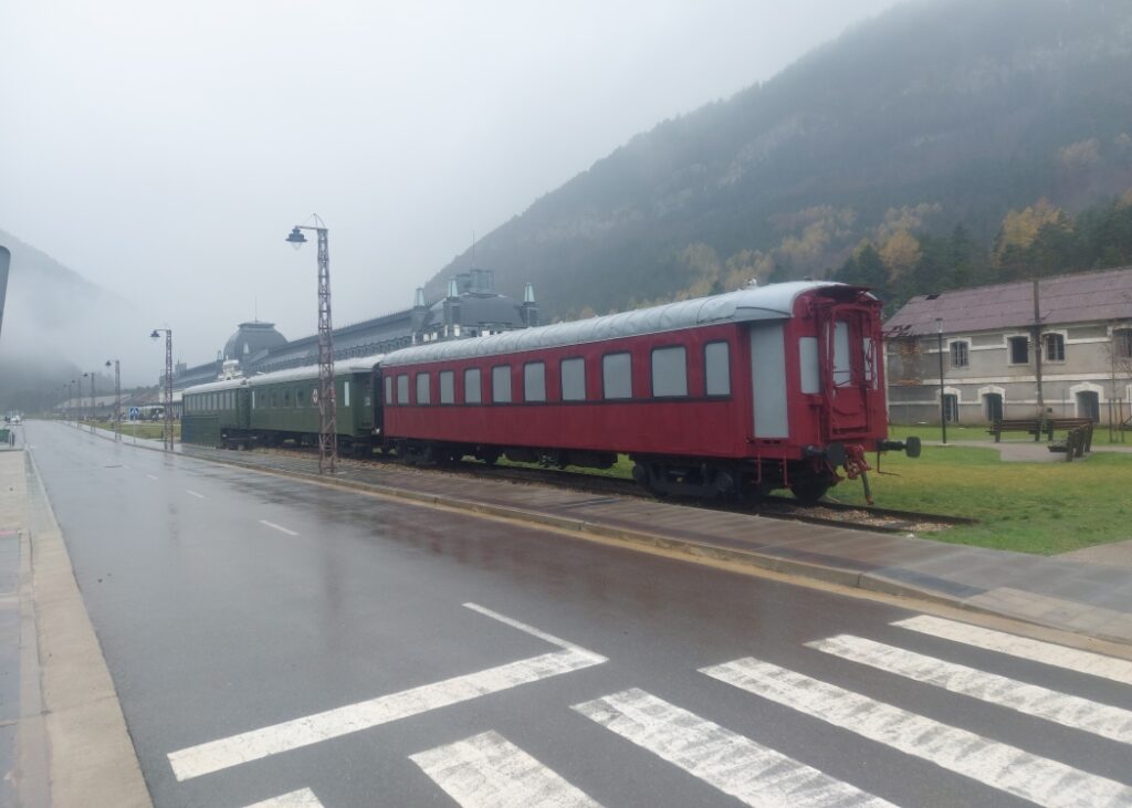Static display at Canfranc Station. Copyright Ewan Duffy 2025