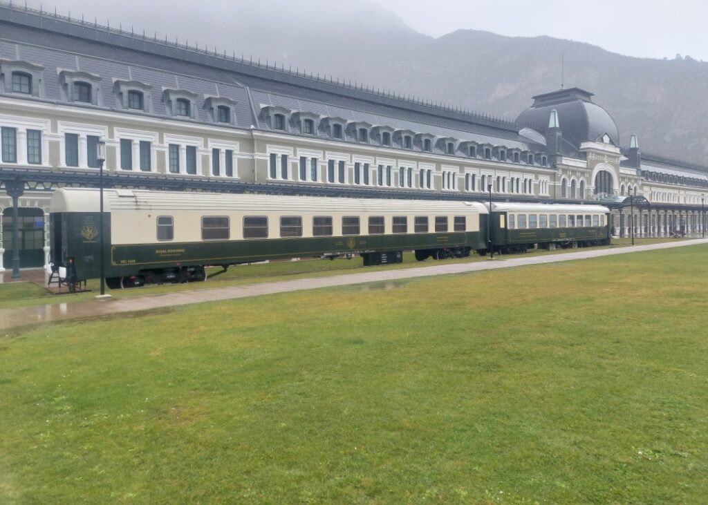 "1928" Restaurant in station foreground. Copyright Ewan Duffy 2025