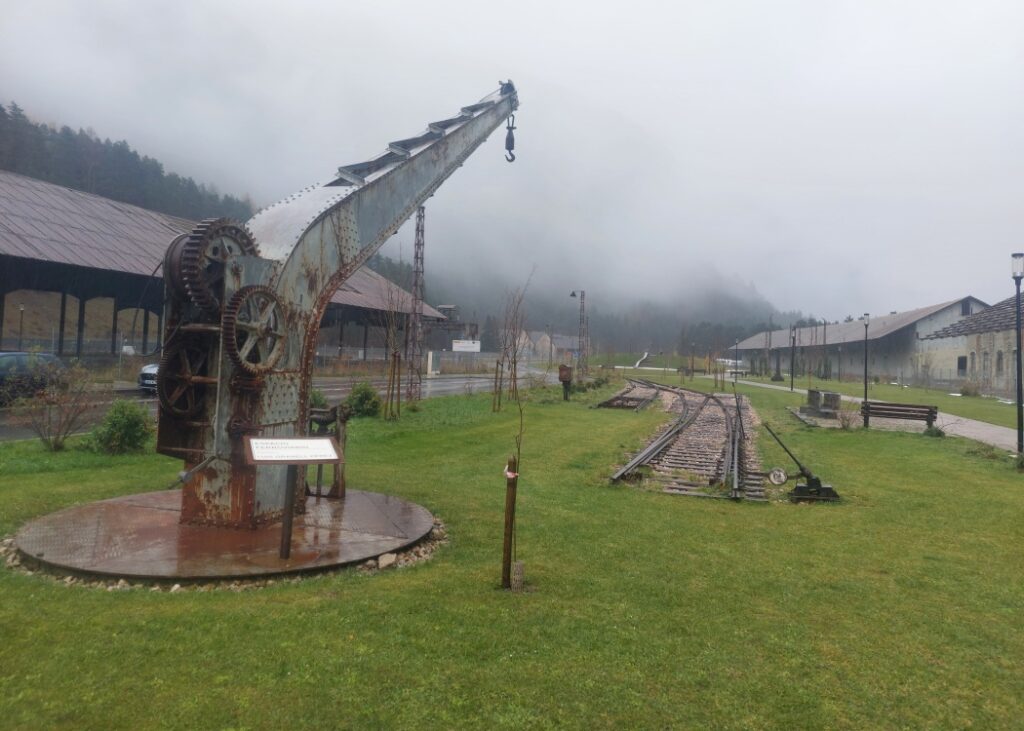Static display at Canfranc Station. Copyright Ewan Duffy 2025